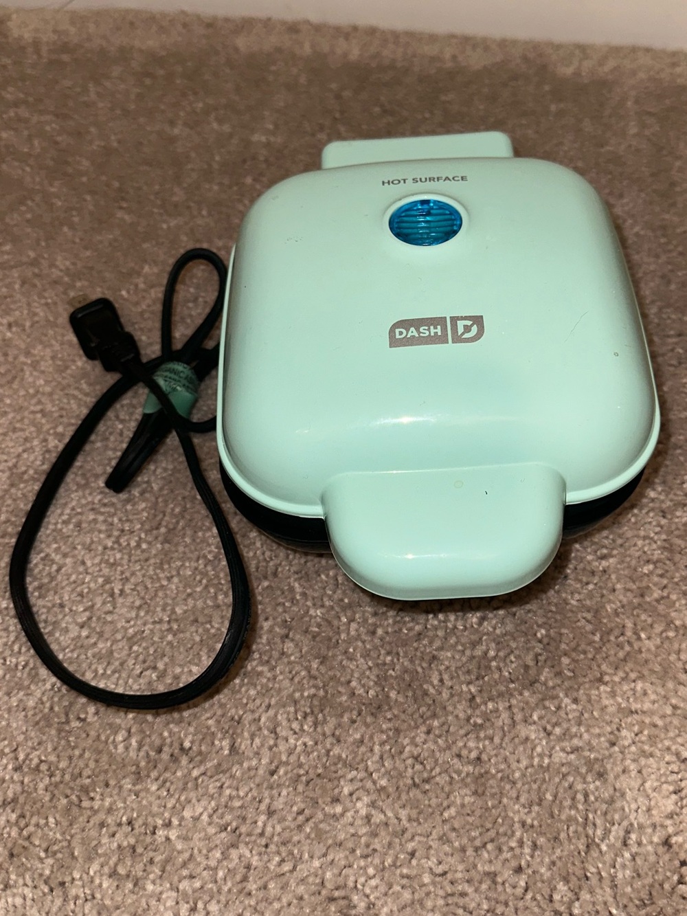 Dash Mini Electric Waffle Maker - Mint